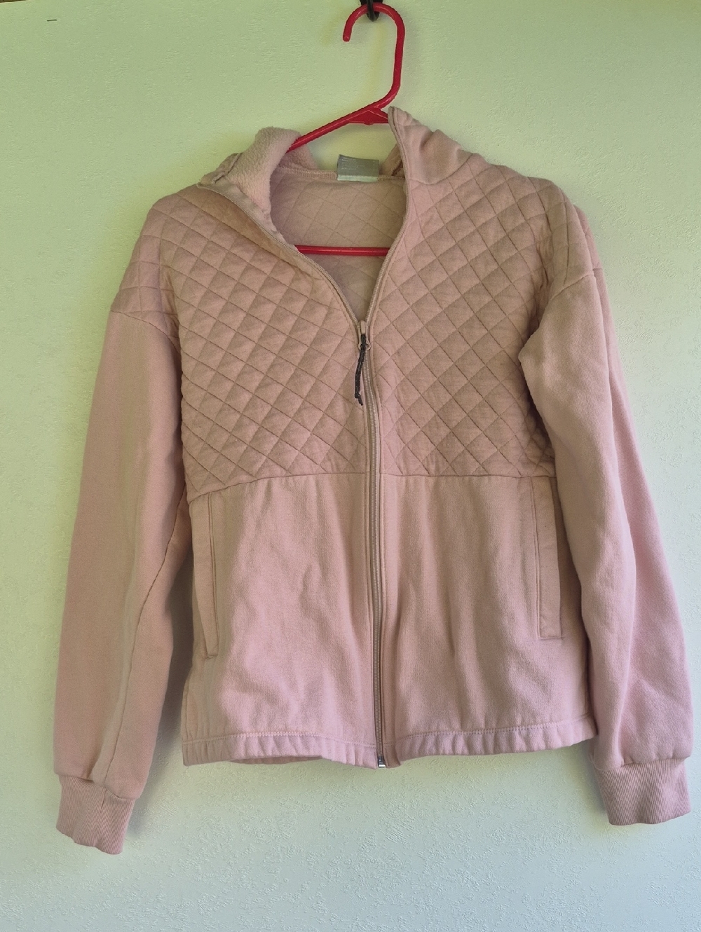 Columbia Pink Quilted Teddy Fleece Jacket